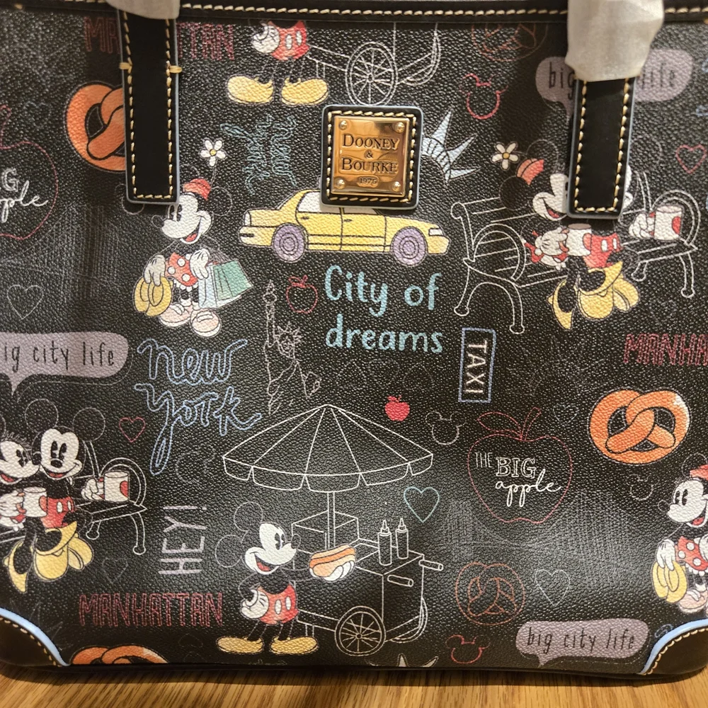 Dooney & Bourke Mickey Mouse New York Shoulder Bag - Picture 4 of 4